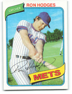 1980 Topps #172 Ron Hodges VG New York Mets 