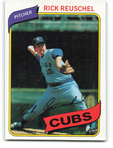 1980 Topps #175 Rick Reuschel VG Chicago Cubs 