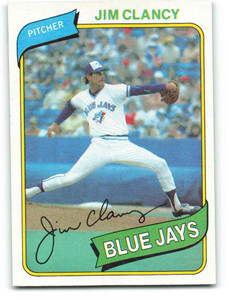 1980 Topps #249 Jim Clancy VG Toronto Blue Jays 
