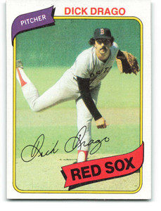 1980 Topps #271 Dick Drago DP VG Boston Red Sox 