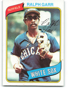 1980 Topps #272 Ralph Garr VG Chicago White Sox 