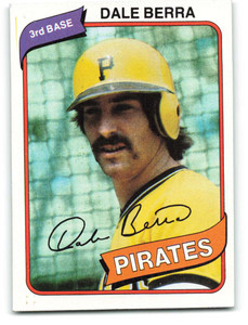 1980 Topps #292 Dale Berra VG Pittsburgh Pirates 