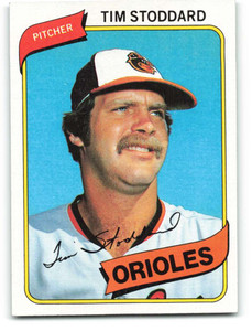 1980 Topps #314 Tim Stoddard VG RC Rookie Baltimore Orioles 