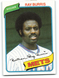 1980 Topps #364 Ray Burris VG New York Mets 