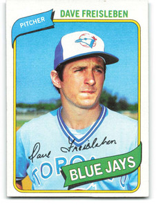 1980 Topps #382 Dave Freisleben VG Toronto Blue Jays 