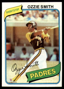 1980 Topps #393 Ozzie Smith NM-MT San Diego Padres 