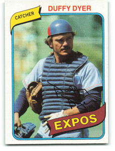 1980 Topps #446 Duffy Dyer VG Montreal Expos 