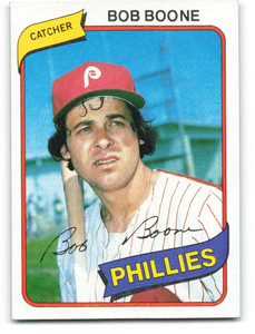 1980 Topps #470 Bob Boone VG Philadelphia Phillies 
