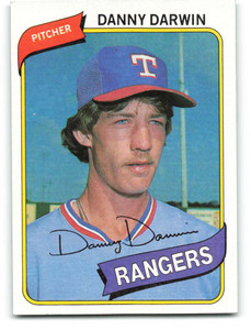 1980 Topps #498 Danny Darwin VG Texas Rangers 