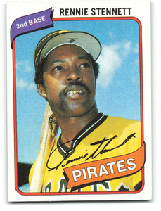 1980 Topps #501 Rennie Stennett VG Pittsburgh Pirates 