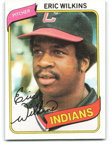 1980 Topps #511 Eric Wilkins VG RC Rookie Cleveland Indians 
