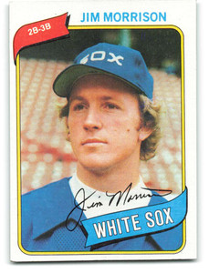1980 Topps #522 Jim Morrison VG Chicago White Sox 