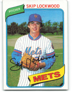 1980 Topps #567 Skip Lockwood VG New York Mets 