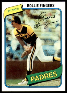 1980 Topps #651 Rollie Fingers VG San Diego Padres 