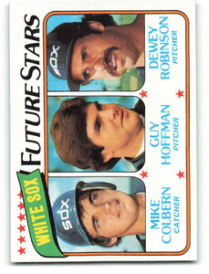 1980 Topps #664 Mike Colbern/Guy Hoffman/Dewey Robinson White Sox Future Stars VG RC Rookie Chicago White Sox 