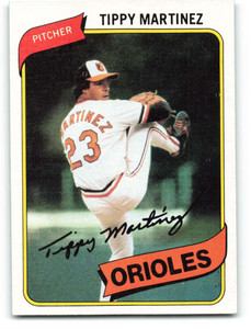 1980 Topps #706 Tippy Martinez VG Baltimore Orioles 