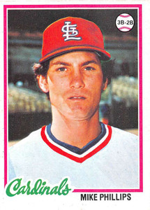 1978 Topps #88 Mike Phillips VG St. Louis Cardinals 