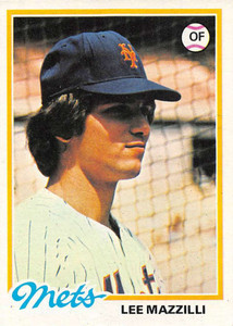 1978 Topps #147 Lee Mazzilli VG New York Mets 