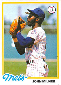 1978 Topps #304 John Milner VG New York Mets 