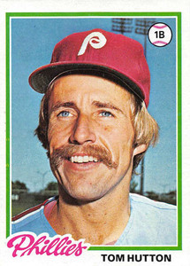 1978 Topps #568 Tom Hutton VG Philadelphia Phillies 