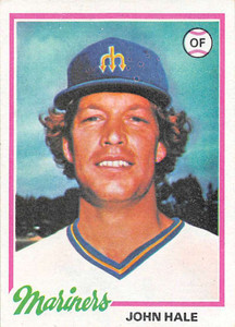 1978 Topps #584 John Hale VG Seattle Mariners 