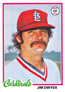 1978 Topps #644 Jim Dwyer VG St. Louis Cardinals 