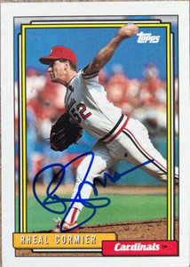 SOLD 1654 Rheal Cormier Autographed 1992 Topps #346