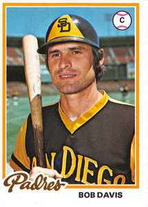 1978 Topps #713 Bob Davis VG San Diego Padres 