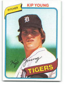 1980 Topps #251 Kip Young VG Detroit Tigers 