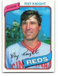 1980 Topps #174 Ray Knight VG Cincinnati Reds 