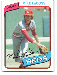 1980 Topps #199 Mike LaCoss VG Cincinnati Reds 