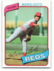 1980 Topps #622 Mario Soto VG Cincinnati Reds 