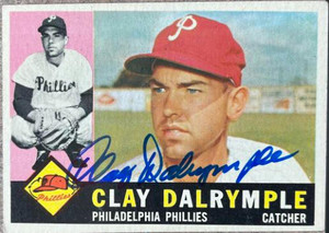 Clay Dalrymple Autographed 1960 Topps #523