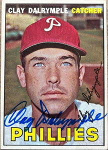 Clay Dalrymple Autographed 1967 Topps #53