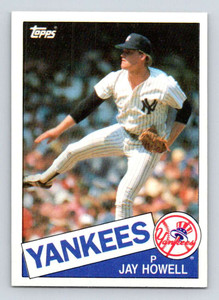 1985 Topps #559 Jay Howell VG New York Yankees 
