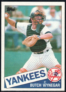 1985 Topps #585 Butch Wynegar VG New York Yankees 