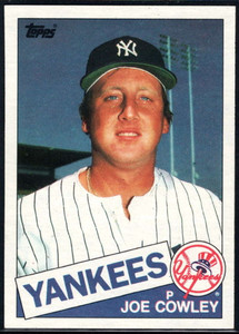1985 Topps #769 Joe Cowley VG New York Yankees 