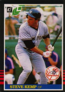 1985 Donruss/Leaf #100 Steve Kemp VG New York Yankees 