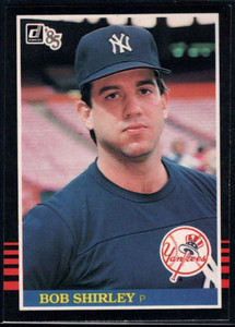 1985 Donruss #370 Bob Shirley VG New York Yankees 
