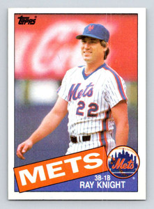1985 Topps #590 Ray Knight VG New York Mets 