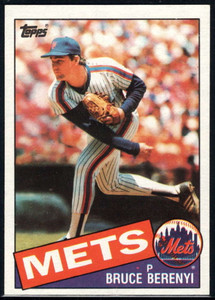 1985 Topps #27 Bruce Berenyi VG New York Mets 