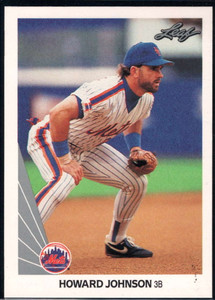 1990 Leaf #272 Howard Johnson VG New York Mets 