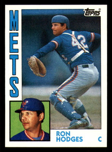 1984 Topps #418 Ron Hodges VG New York Mets 