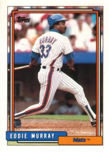 1992 Topps Traded #79T Eddie Murray VG New York Mets 