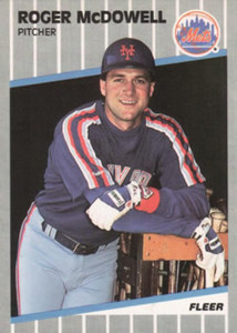 Howard Johnson autographed baseball card (New York Mets) 1993 Fleer #89