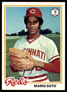 1978 Topps #427 Mario Soto VG RC Rookie Cincinnati Reds 