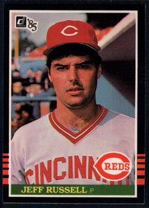 1985 Donruss #487 Jeff Russell VG Cincinnati Reds 
