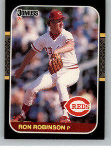 1987 Donruss #310 Ron Robinson VG Cincinnati Reds 