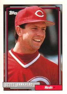 1992 Topps Traded #7T Scott Bankhead VG Cincinnati Reds 