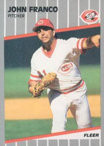 1989 Fleer #162 John Franco VG Cincinnati Reds 